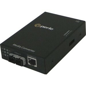 Perle S-110-S2LC20 Fast Ethernet Stand-Alone Media and Rate Converter