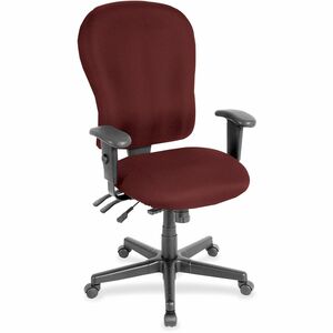 Eurotech+FM4080+XL+Multifunction+Task+Chair+-+Burgundy+Foam+Seat+-+Foam+Back+-+5-star+Base+-+1+Each