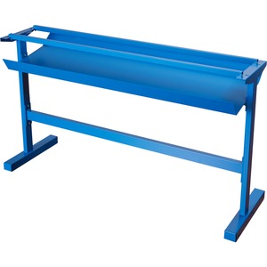 Dahle+698+Trimmer+Stand+w%2FPaper+Catch+-+33.5%26quot%3B+Height+x+18.8%26quot%3B+Width+-+Steel+-+Blue