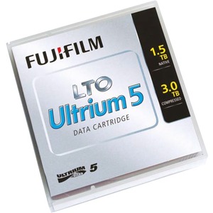 Fujifilm 81110000411 LTO Ultrium 5 Data Cartridge with Custum Barcode Labeling - LTO-5 - L