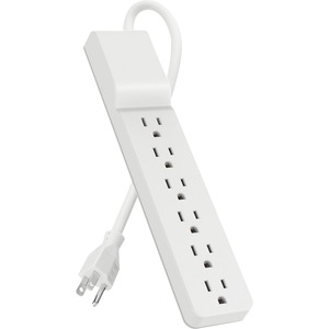 Belkin 6 Outlet Home/Office Surge Protector - 10 foot cord - White - 720 Joules - 6 - 1.88 kVA - 700 J - 120 V AC Input - 120 V AC Output