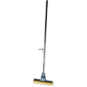 Rubbermaid+Commercial+12%26quot%3B+Head+Steel+Sponge+Mop+-+12%26quot%3B+Width+Cellulose+Head+Steel+Handle+-+Refillable+-+1+Each