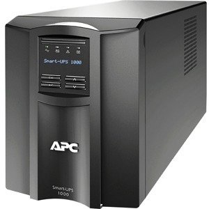 APC by Schneider Electric Smart-UPS SMT1000I 1000 VA Tower UPS - Tower - 6 Minute Stand-by - 230 V AC Output