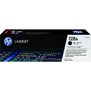 HP 128A (CE320A) Original Standard Yield Laser Toner Cartridge - Single Pack - Black - 1 Each