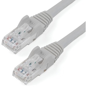 StarTech.com 50ft CAT6 Ethernet Cable - Gray Snagless Gigabit - 100W PoE UTP 650MHz Category 6 Patch Cord UL Certified Wiring/TIA