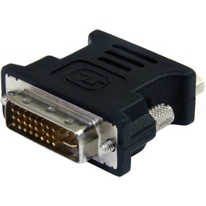 StarTech.com DVI to VGA Cable Adapter - Black - M/F - Connect your VGA Display to a DVI-I source - 6ft dvi to vga adapter - dvi male to vga female adapter - dvi to vga display adapter