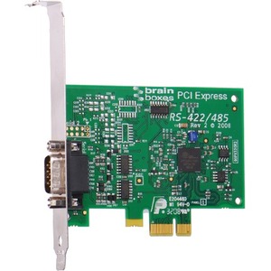 Brainboxes 1 Port RS422/485 PCI Express Serial Card - Plug-in Card - PCI Express x16 - PC 