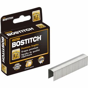 Bostitch+EZ+Squeeze+130+Premium+Staples+-+210+Per+Strip+-+13%2F16%26quot%3B+Leg+-+1%2F2%26quot%3B+Crown+-+Holds+130+Sheet%28s%29+-+for+Paper+-+Chisel+Point+-+Steel+Gray+-+High+Carbon+Steel+-+2.4%26quot%3B+Height+x+2.9%26quot%3B+Width0.8%26quot%3B+Length+-+1+%2F+Box