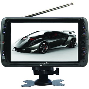 Supersonic SC-195 7inLCD Marine Display - 16:9 - 480 x 234 - USB - Component Video