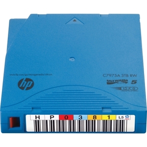 HP C7975AJ LTO Ultrium 5 Data Cartridge   LTO Ultrium   LTO 5   1.50 T