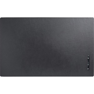 Dacasso Black Leather 38X24 Desk Pad - Rectangle - 38