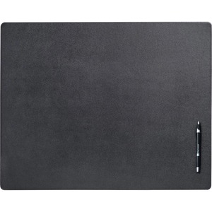 Dacasso Black Leather 24X19 Desk Pad - Rectangle - 24
