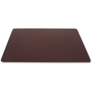 Dacasso+Leather+Desk+Mat+-+Rectangular+-+34%26quot%3B+Width20%26quot%3B+Depth+-+Felt+-+Top+Grain+Leather+-+Chocolate+Brown