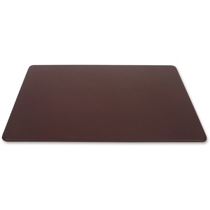 Dacasso+Leather+Desk+Mat+-+Rectangular+-+34%26quot%3B+Width+x+20%26quot%3B+Depth+-+Felt+-+Top+Grain+Leather+-+Chocolate+Brown