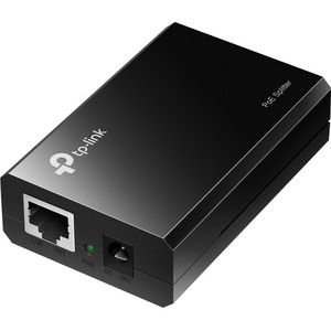 TP-Link TL-POE10R Power over Ethernet Splitter - 12 V DC, 2 A Output - 1 x 10/100Base-TX Input Port(s) - 1 x 10/100Base-TX Output Port(s)