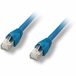 Comprehensive CAT6A Shielded Patch Cable Blue 7ft.
