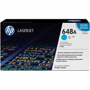 HP+648A+%28CE261AG%29+Original+Toner+Cartridge+-+Single+Pack+-+Cyan+-+Laser+-+11000+Pages+-+1+Each