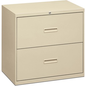 Basyx by HON Lateral File | 2 Drawers | Molded Pull | 30