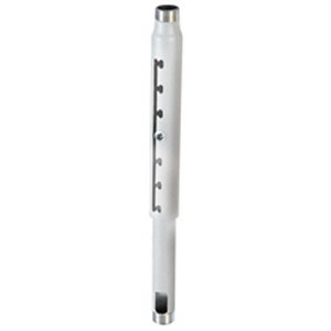 Chief 10-12' Adjustable Extension Column - White