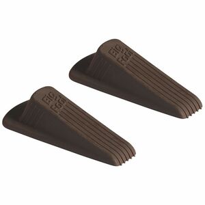 Big+Foot+Doorstop+-+Brown+-+Impact+Resistant%2C+Crush+Resistant%2C+Heavy+Duty%2C+Non-slip%2C+Crush+Proof+-+Vulcanized+Rubber+-+1.3%26quot%3B+Height+x+2.3%26quot%3B+Width+-+Brown+-+2+%2F+Pack
