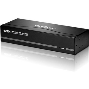 ATEN VanCryst VS1208T Video Extender-TAA Compliant - 1 Input Device - 9 Output Device - 10