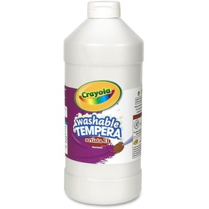 Crayola Washable Tempera Paint - 2 lb - 1 Each - White