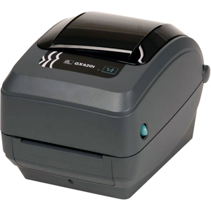 Zebra GX420t Desktop Direct Thermal/Thermal Transfer Printer - Monochrome - Label Print - Ethernet - USB - Serial