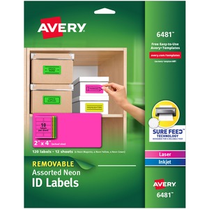 Avery® Multipurpose Oval Labels - 2