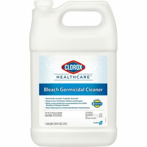Clorox+Healthcare+Bleach+Germicidal+Cleaner+-+Liquid+-+128oz+-+1+Each+-+White+-+Refill