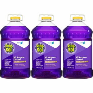 CloroxPro%26trade%3B+Pine-Sol+All+Purpose+Cleaner+-+For+Appliance%2C+Countertop%2C+Cabinet+-+Concentrate+-+144+fl+oz+%284.5+quart%29+-+Lavender+Clean+Scent+-+3+%2F+Carton+-+Purple