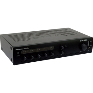 Bosch Plena PLE-1ME120-US Amplifier - 120 W RMS - 4 Channel - Charcoal - 60 Hz to 20 kHz -