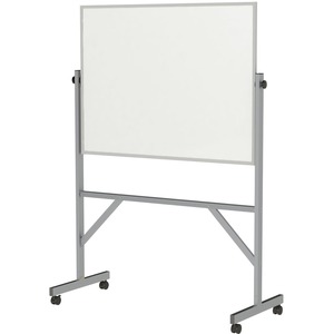 Ghent+Dry+Erase+Board+-+48%26quot%3B+%284+ft%29+Width+x+36%26quot%3B+%283+ft%29+Height+-+White+Surface+-+Satin+Aluminum+Frame+-+Rectangle+-+Vertical+-+Assembly+Required+-+1+Each