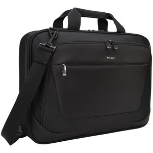 Targus CityLite Carrying Case for 16" Notebook - Black - Polyester, Nylon Body - Shoulder Strap, Handle - 13" (330.20 mm) Height x 16.13" (409.60 mm) Width x 4.37" (111.10 mm) Depth
