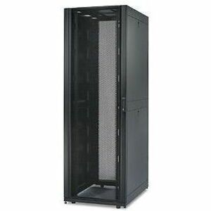APC by Schneider Electric Netshelter SX 42U 750mm Wide x 1070mm Deep Enclosure Without Sides Black - For Blade Server, Converged Infrastructure - 42U Rack Height x 19" (482.60 mm) Rack Width x 36.02" (915 mm) Rack Depth - Black - 1020.58 kg Dynamic/Rolling Weight Capacity - 1360.78 kg Static/Stationary Weight Capacity