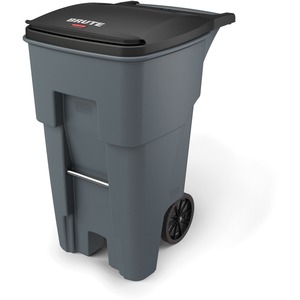 Rubbermaid+Commercial+Big+Wheel+General+Roll-out+Container+-+65+gal+Capacity+-+41.8%26quot%3B+Height+x+32.3%26quot%3B+Width+-+Gray+-+1+Each