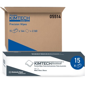 KIMTECH+Science+Precision+Wipers+-+16.40%26quot%3B+Length+x+14.43%26quot%3B+Width+-+144+%2F+Box+-+15+%2F+Carton+-+Absorbent%2C+Soft%2C+Anti-static+-+White