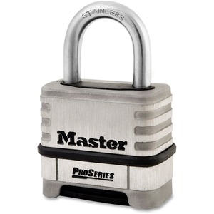 Master+Lock+ProSeries+Resettable+Combination+Lock+-+10000+Digit+-+0.31%26quot%3B+Shackle+Diameter+-+Corrosion+Resistant%2C+Pry+Resistant+-+Stainless+Steel+-+Stainless+Steel+-+1+Each