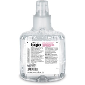 Gojo%C2%AE+LTX-12+Clear+Mild+Foam+Handwash+Refill+-+40.6+fl+oz+%281200+mL%29+-+Hand%2C+Skin+-+Moisturizing+-+Clear+-+Fragrance-free%2C+Dye-free%2C+Bio-based%2C+Rich+Lather%2C+Eco-friendly+-+1+Each