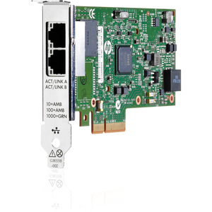 HPE Ethernet 1Gb 2-port 361T Adapter - PCI Express - 2 Port(s) - 2 x Network (RJ-45) - Twi