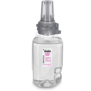 Gojo%C2%AE+ADX-7+Dispenser+Antibacterial+Hand+Soap+Refill+-+Plum+ScentFor+-+23.7+fl+oz+%28700+mL%29+-+Pump+Bottle+Dispenser+-+Bacteria+Remover%2C+Kill+Germs+-+Hand%2C+Skin+-+Moisturizing+-+Antibacterial+-+Clear+-+Rich+Lather%2C+Bio-based+-+1+Each