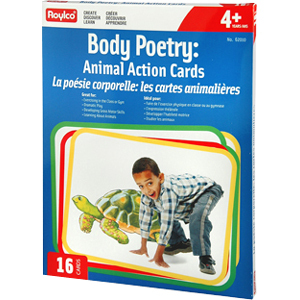 Roylco R62010 Body Poetry: Animal Action Cards