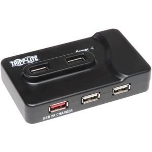 Tripp Lite 6-Port USB 3.0 Hub SuperSpeed 2x USB 3.0 4x USB 2.0 with 1 Charging Port - 2x U