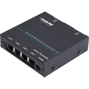 Black Box Wizard Multimedia Extender LP 4-Port Transmitter - 1 Input Device - 5 Output Dev