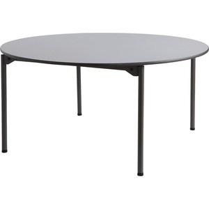 Iceberg+Maxx+Legroom+Wood+Round+Folding+Table+-+Gray+Round%2C+Melamine+Top+-+Four+Leg+Base+-+4+Legs+-+0.75%26quot%3B+Table+Top+Thickness+x+60%26quot%3B+Table+Top+Diameter+-+29%26quot%3B+Height+-+Reception+-+Particleboard+Top+Material+-+1+Each