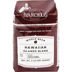 PapaNicholas Hawaiian Islands Blend Coffee - Light/Mild - 32 oz - 1 Each