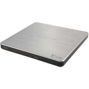 LG GP60NS50 External Ultra Slim Portable DVDRW Silver - Retail Pack - DVD-RAM/&#177;R/&#17