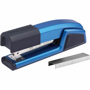 Bostitch Epic Antimicrobial Office Stapler - 25 Sheets Capacity - 210 Staple Capacity - Full Strip - Blue