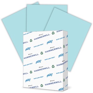 Hammermill+Colors+Recycled+Copy+Paper+-+Blue+-+Letter+-+8+1%2F2%26quot%3B+x+11%26quot%3B+-+24+lb+Basis+Weight+-+Smooth+-+500+%2F+Ream+-+Sustainable+Forestry+Initiative+%28SFI%29+-+Jam-free%2C+Acid-free+-+Blue