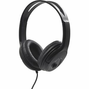 Compucessory+Stereo+Headset+with+Built-in+Microphone+-+Stereo+-+Black+-+Mini-phone+%283.5mm%29+-+Wired+-+32+Ohm+-+20+Hz+20+kHz+-+Over-the-head+-+Binaural+-+Circumaural+-+3.93+ft+Cable+-+1