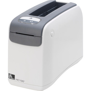 Zebra HC100 Desktop Direct Thermal Printer - Monochrome - Wristband Print - Ethernet - USB - Serial